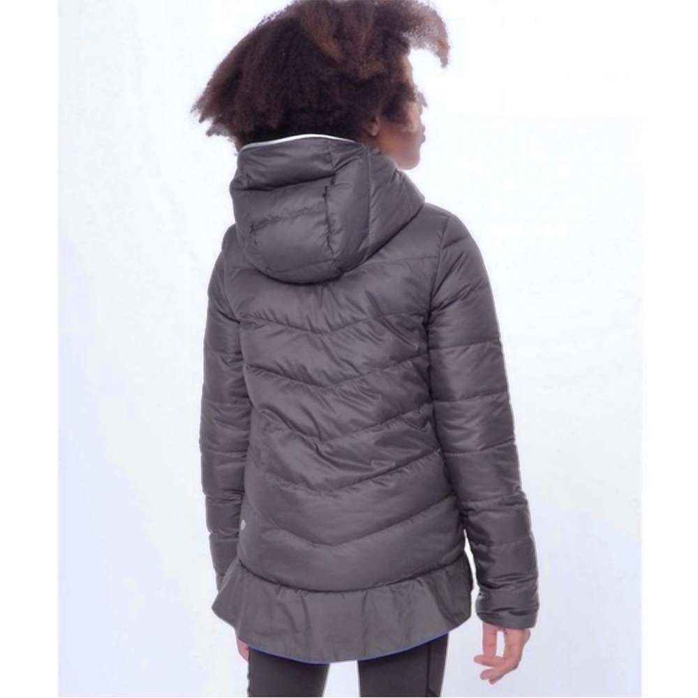 Ivivva by Lululemon Grey Goose Down Puffer Size L